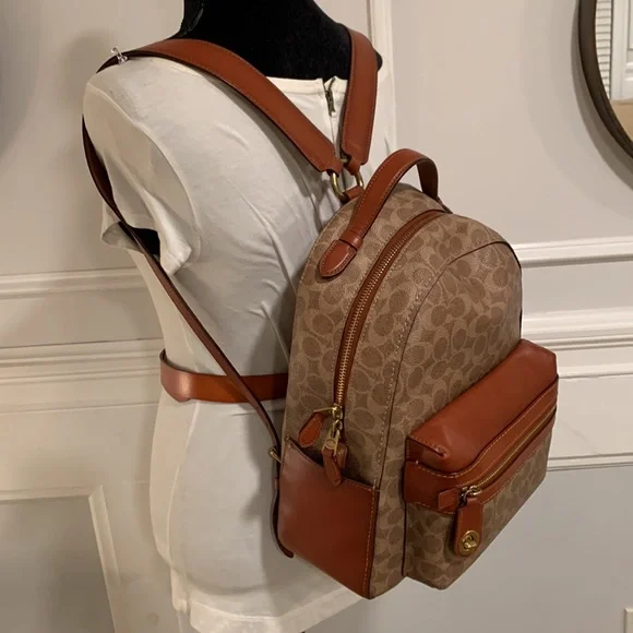 Coach Campus Signature Backpack NWOT - Picture 9 of 17